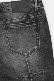 CLAYTON | CHARCOAL ACID WASH RED