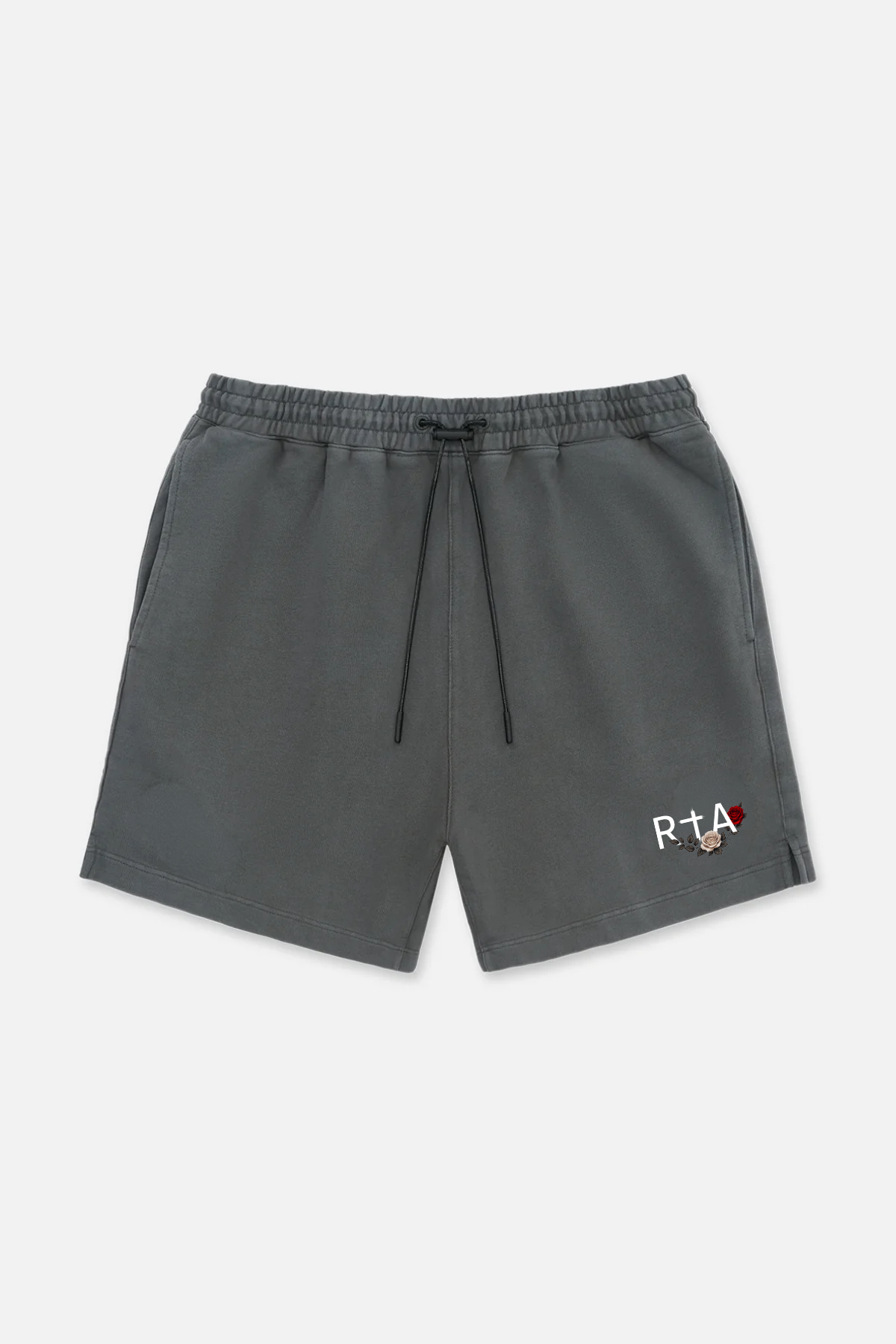 CLYDE ELASTICATED SHORT | VINTAGE BLACK ROSE