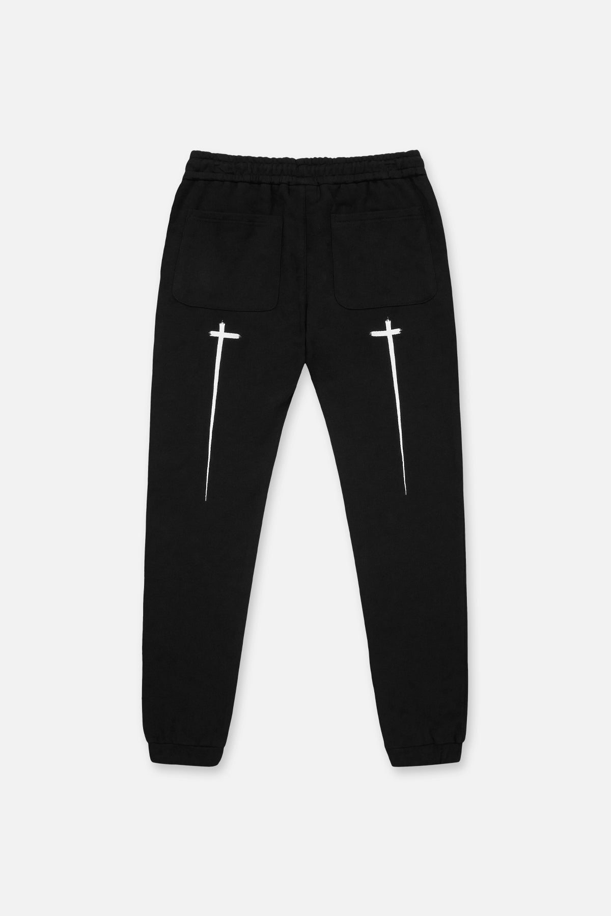 OWEN SWEATPANT | BLACK COLLEGIATE BROKEN DREAMS