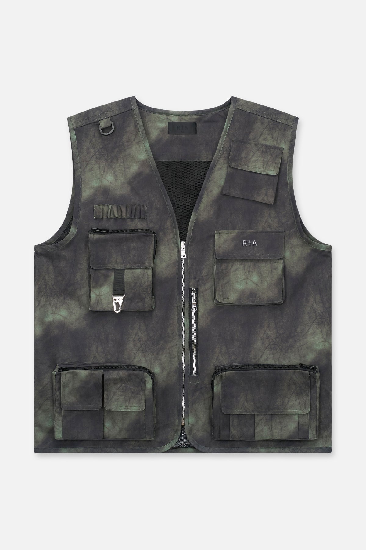 IBRA UTILITY VEST | GREEN MARBLE