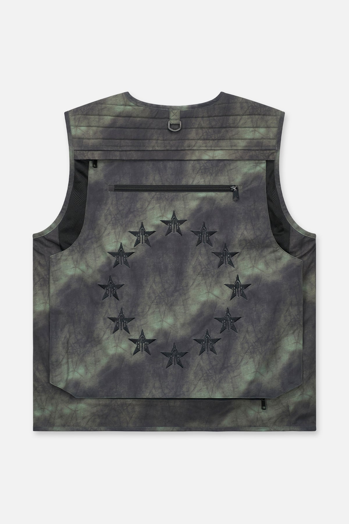 IBRA UTILITY VEST | GREEN MARBLE