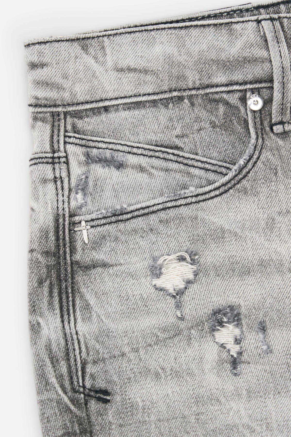 Men's Luna Grey Skinny Jeans | RTA
