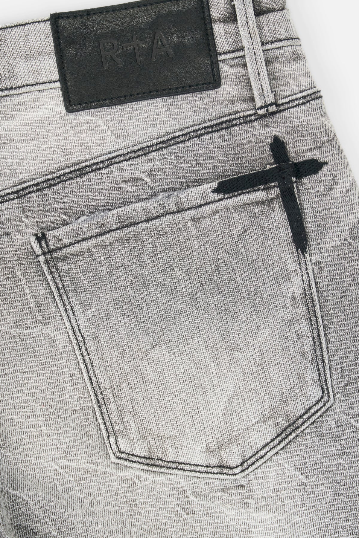 Men's Luna Grey Skinny Jeans | RTA