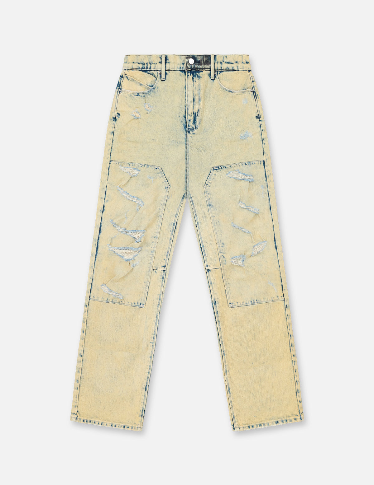 Moonstone Distressed Denim Ricardo Jean - Front View | RTA