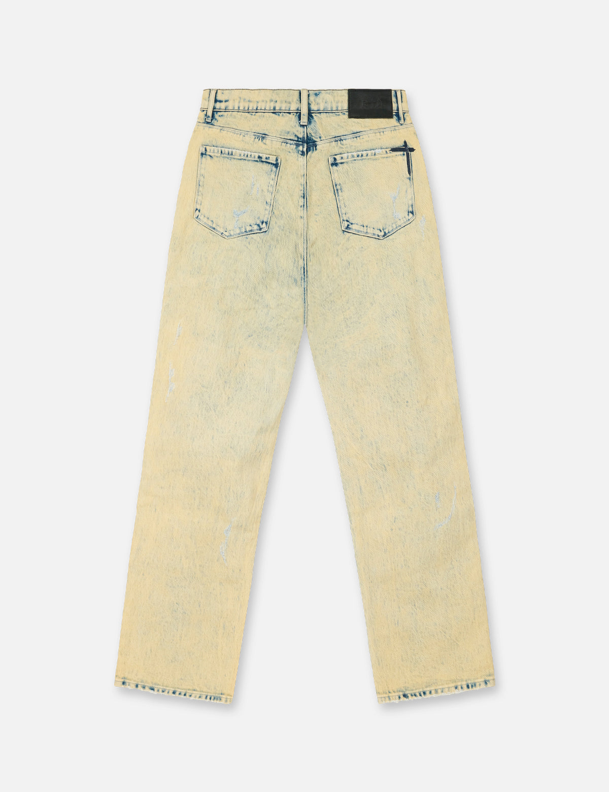 Moonstone Distressed Denim Ricardo Jean - Back View | RTA