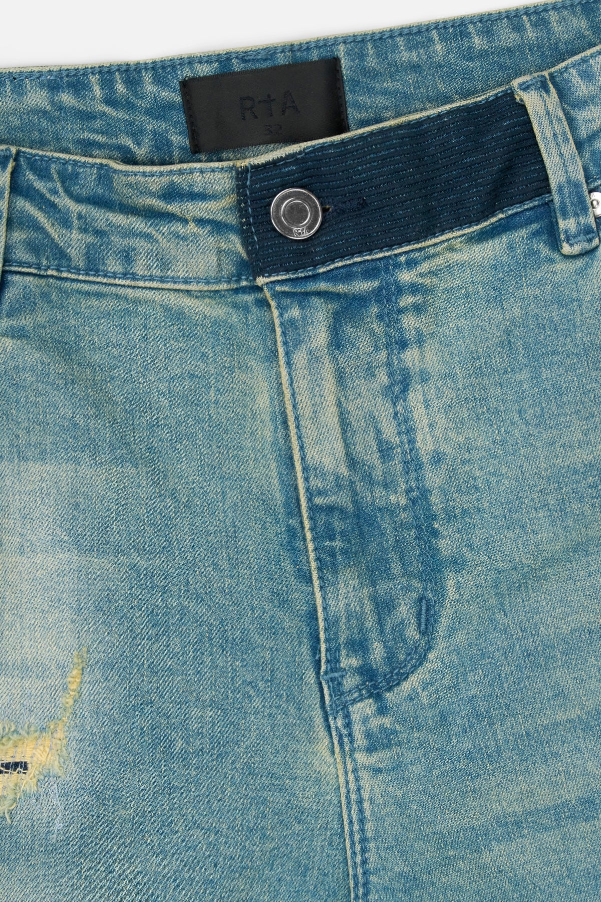 BRYANT SKINNY JEAN | BLUE KYANITE DISTRESSED