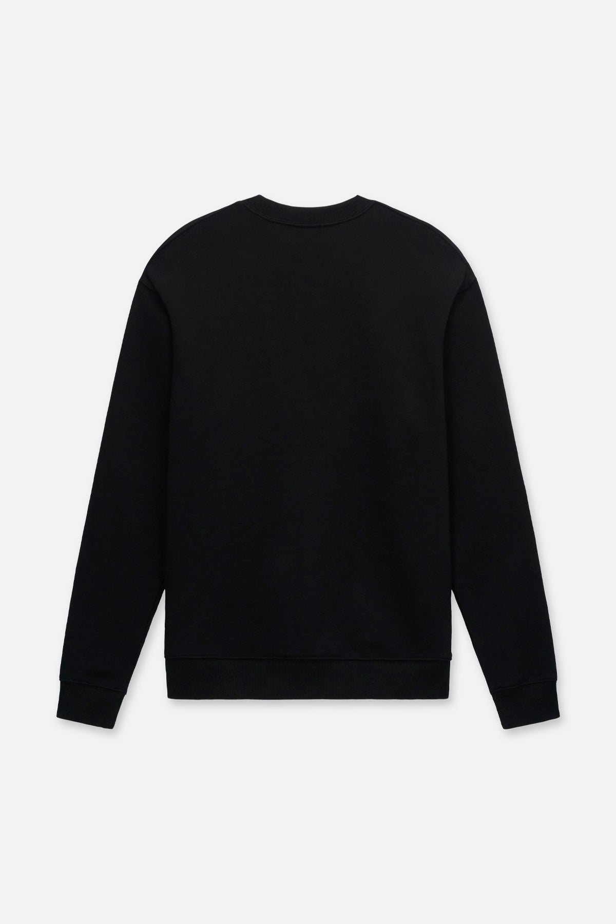 CHARLES SWEATSHIRT | BLACK CRACKED LOGO