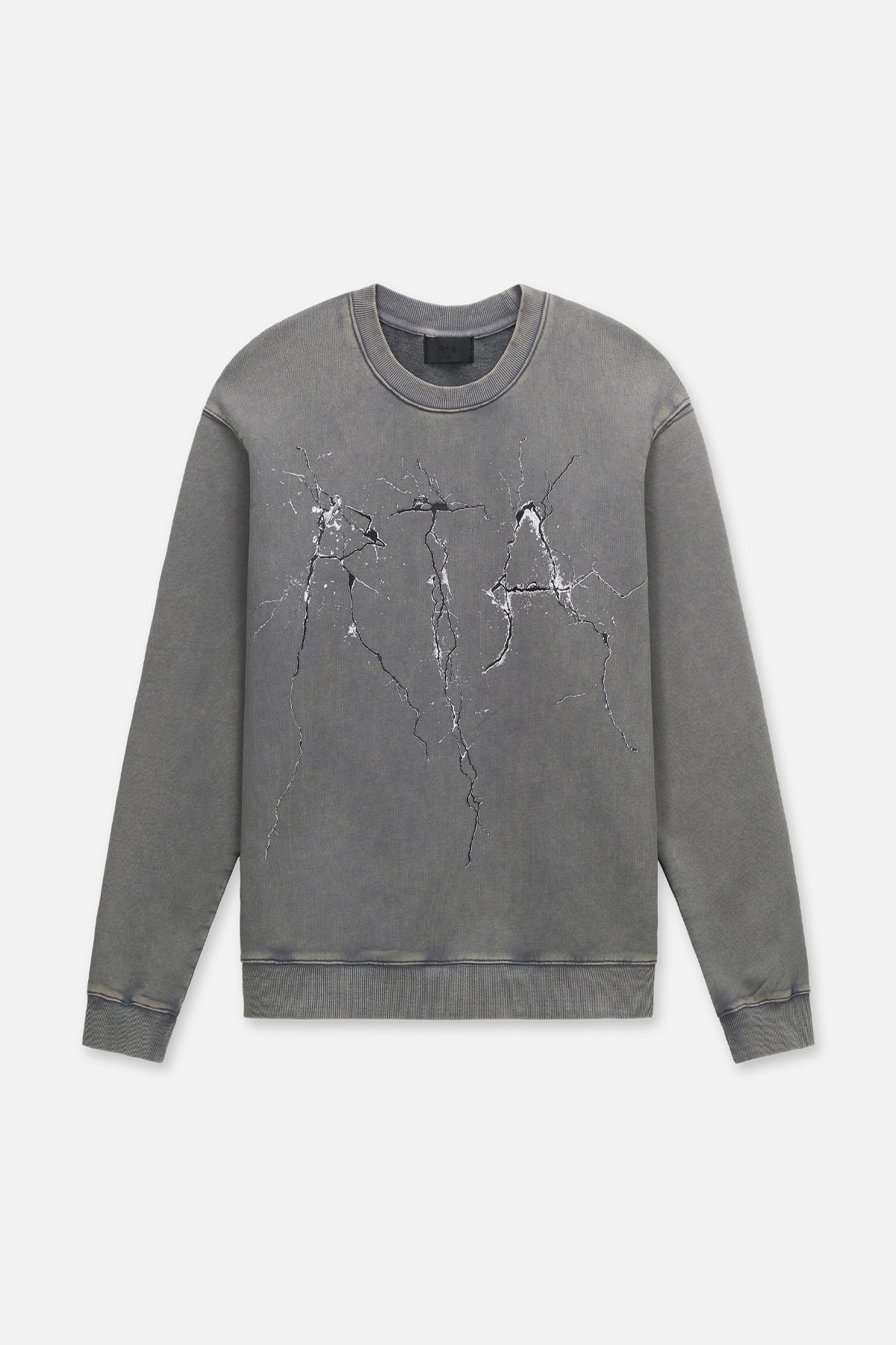 CHARLES SWEATSHIRT | STONE CRACKED LOGO