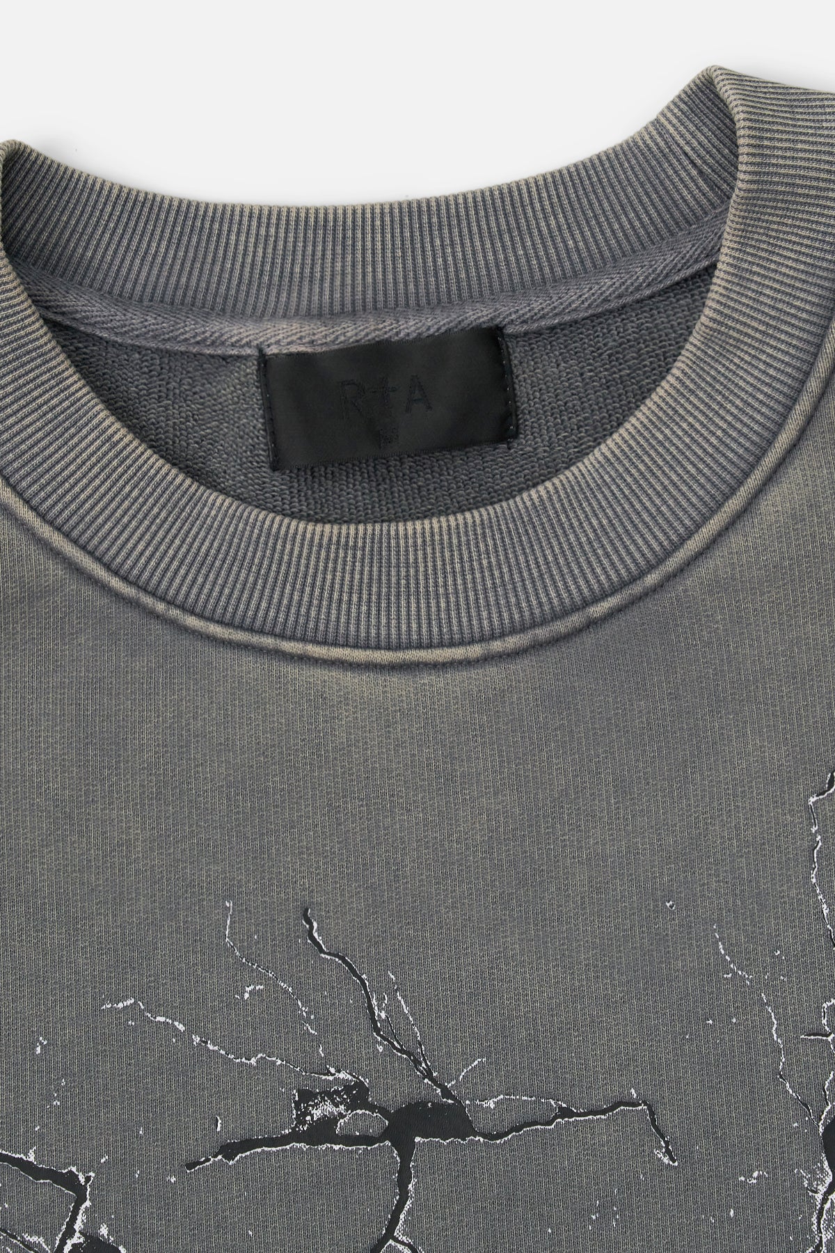 CHARLES SWEATSHIRT | STONE CRACKED LOGO