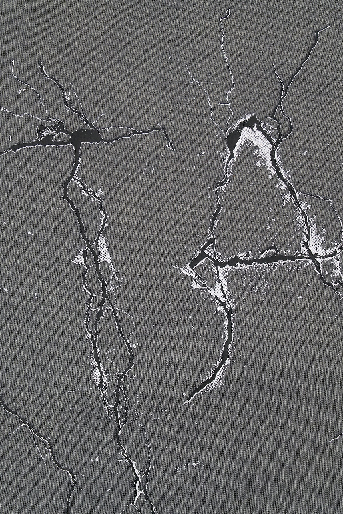 CHARLES SWEATSHIRT | STONE CRACKED LOGO