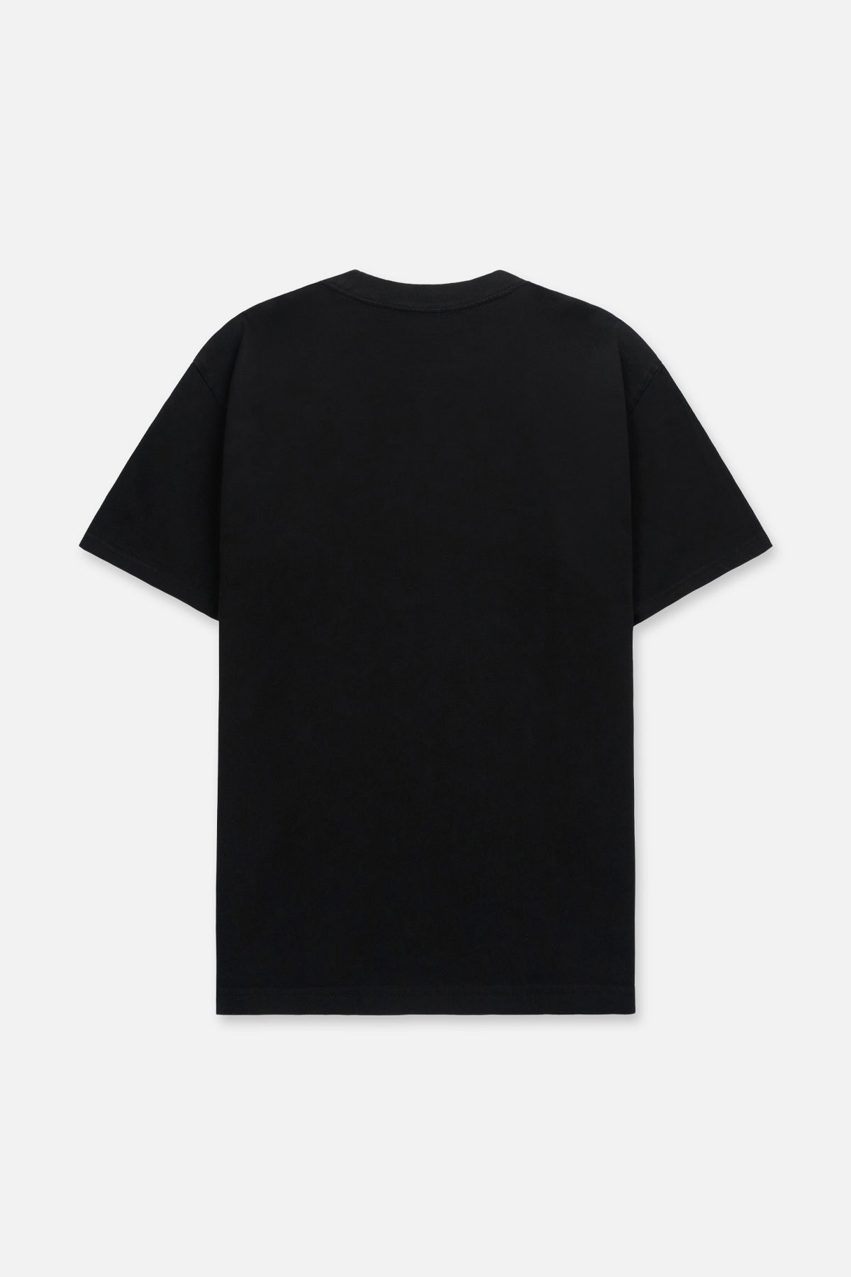 COLIN OVERSIZED SHORT SLEEVE TEE | BLACK ETCHED MONOGRAM