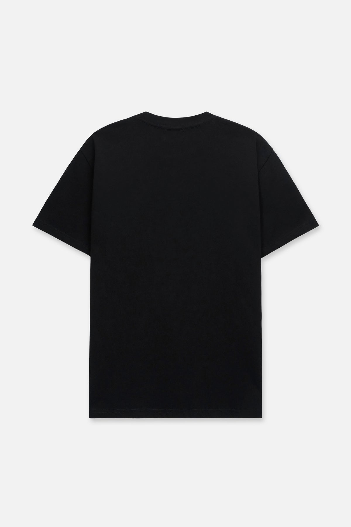 RICO MOCK NECK SHORT SLEEVE TEE | BLACK COLLAR LOGO