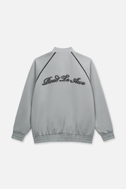 LEWIS TRACK JACKET | STONE GREY