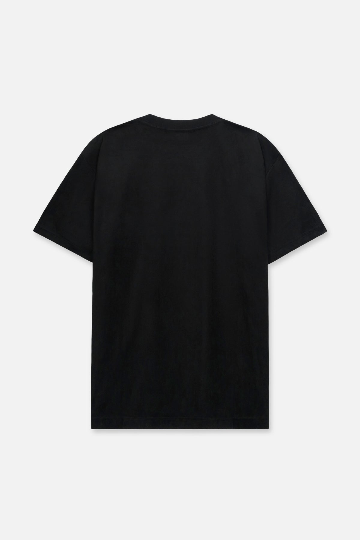 COLIN OVERSIZED SHORT SLEEVE TEE | BLACK SCRIPT LOGO