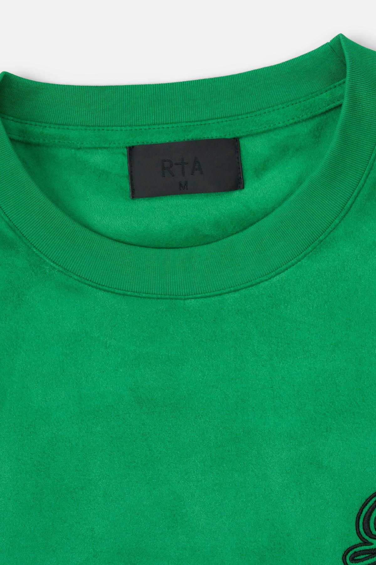 COLIN OVERSIZED SHORT SLEEVE TEE | GREEN SCRIPT LOGO