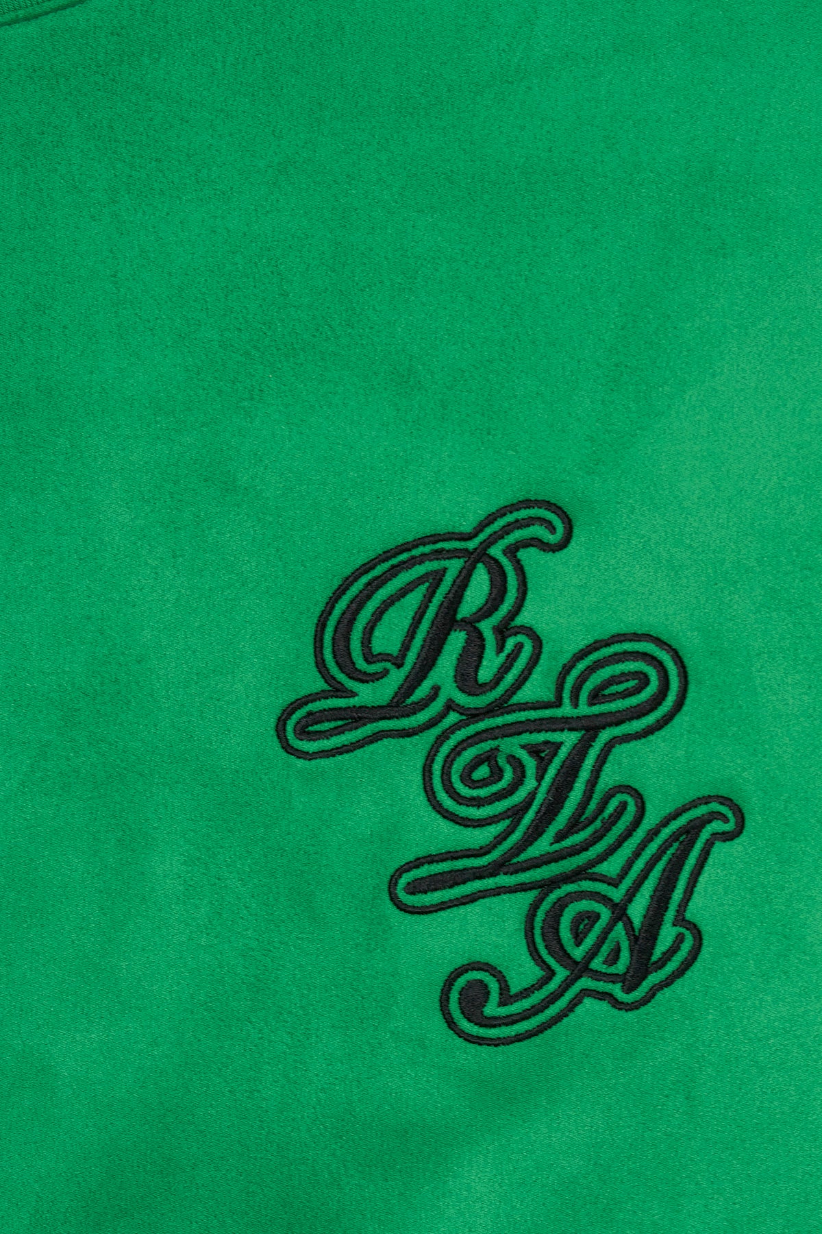 COLIN OVERSIZED SHORT SLEEVE TEE | GREEN SCRIPT LOGO