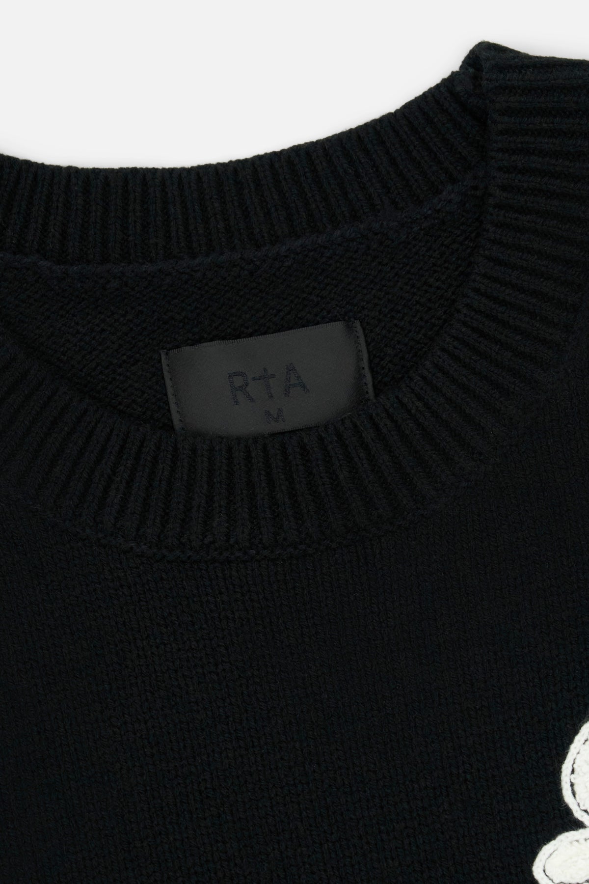 ETHAN SWEATER | BLACK SCRIPT LOGO