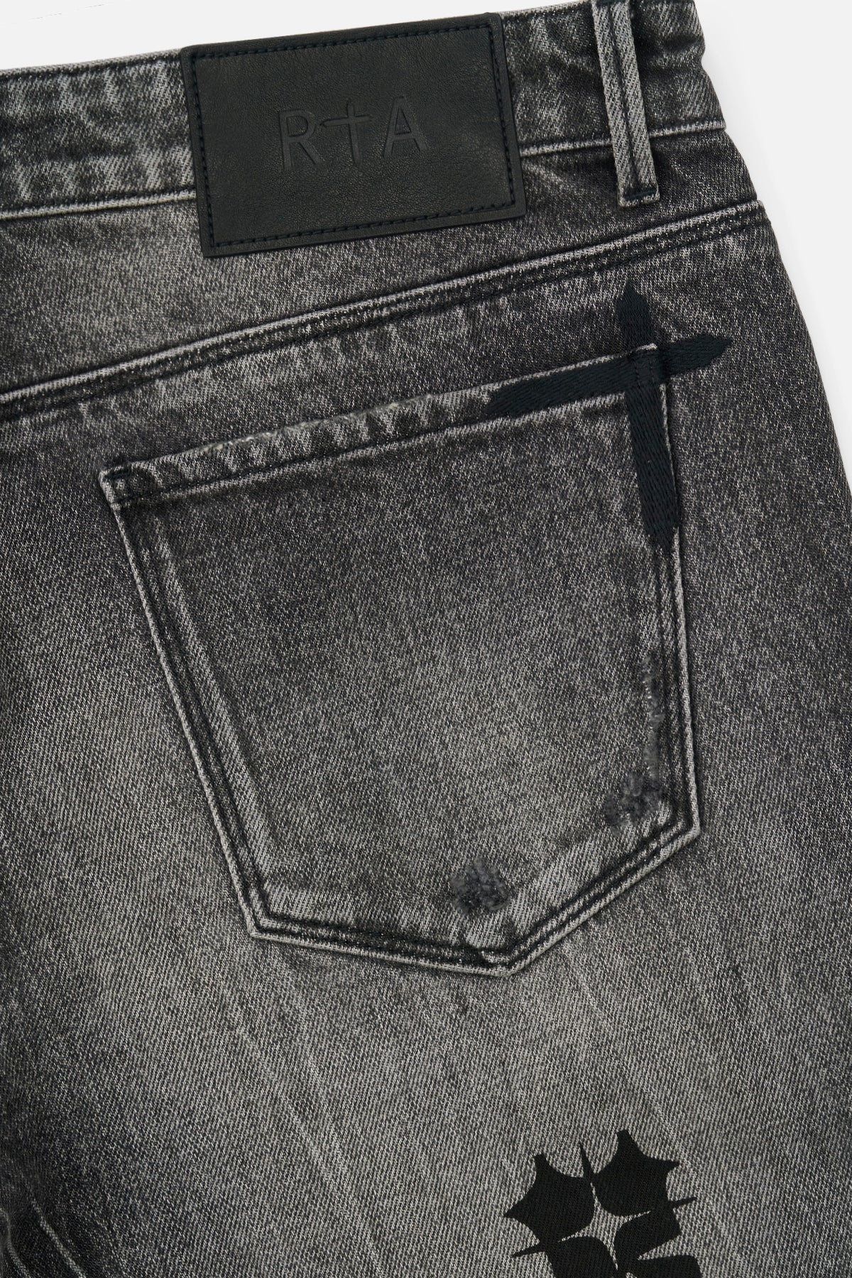 Men's Ash Faded Skinny Jeans | RTA