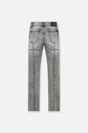 Stone Grey Denim Clayton Skinny Jeans - Back View | RTA
