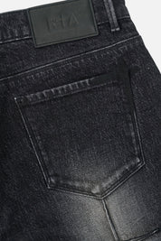 Black Clayton Skinny Jeans - Back Pocket Detail | RTA