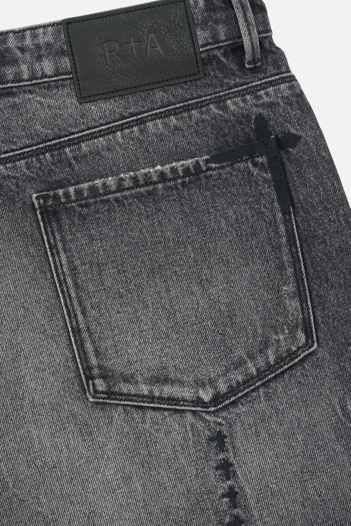GUSTAVO DENIM SHORT | ASH FADED
