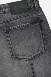 GUSTAVO DENIM SHORT | ASH FADED