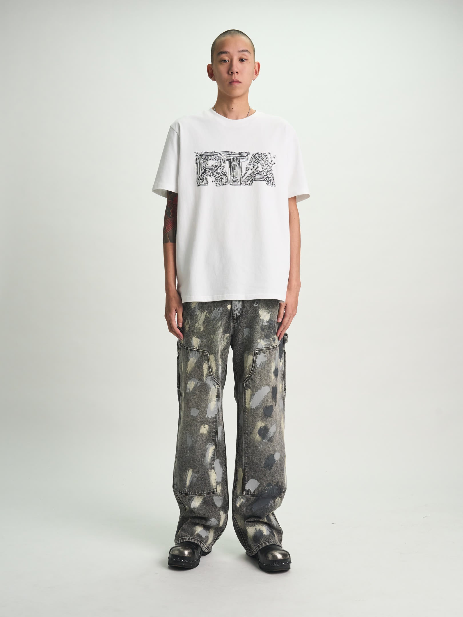 SANTIAGO CARPENTER JEAN | STONE HAZE PAINT