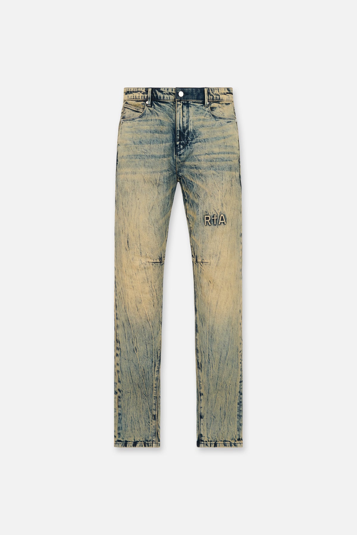 Aqua Marble Denim Bryant Skinny Jean - Front View | RTA