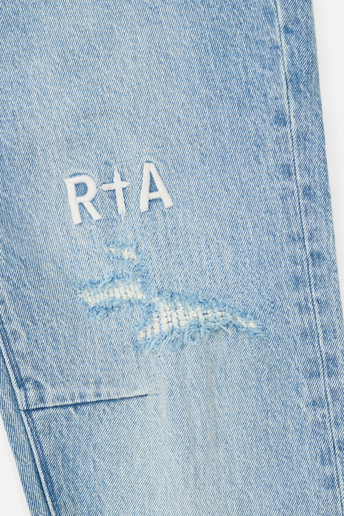 CLAYTON SKINNY JEAN | FRAYED INDIGO