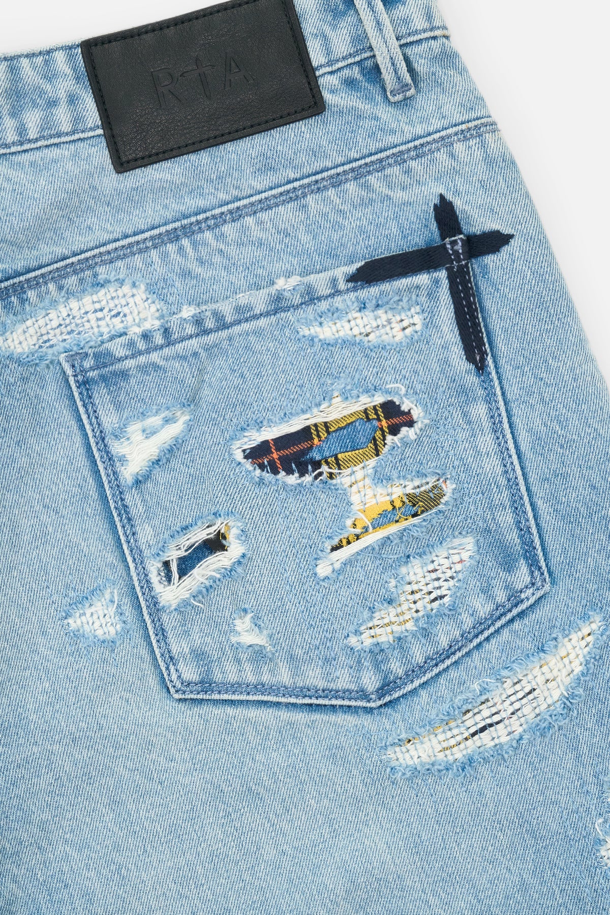 GUSTAVO DENIM SHORT | FRAYED INDIGO