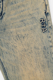HUGH WIDE LEG FLARE JEAN | AQUA MARBLE