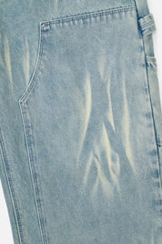 Sky Vein Cotton Carpenter Jeans - Pocket Detail Close-Up | RTA