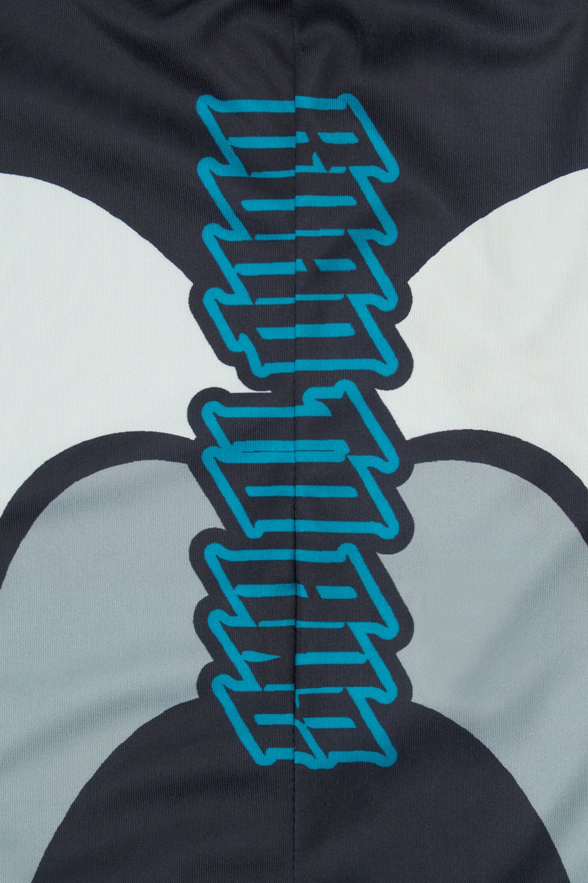 SOREN BIKE SHIRT | BLACK LIGHT TEAL RACING