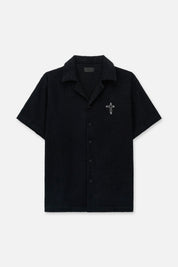 NATHAN SHORT SLEEVE SHIRT | BLACK