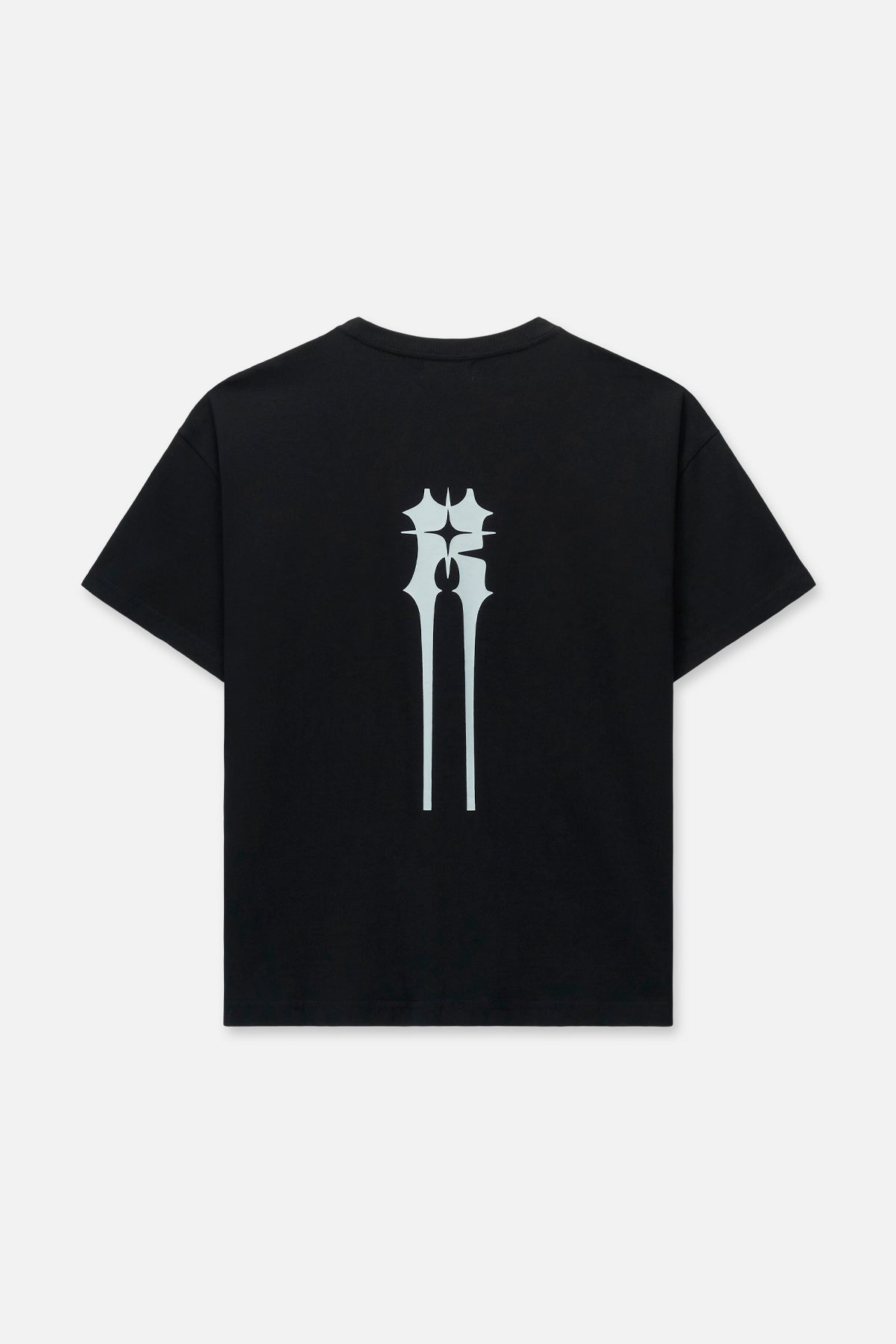 BASTIEN POCKET TEE | BLACK SPIKED R