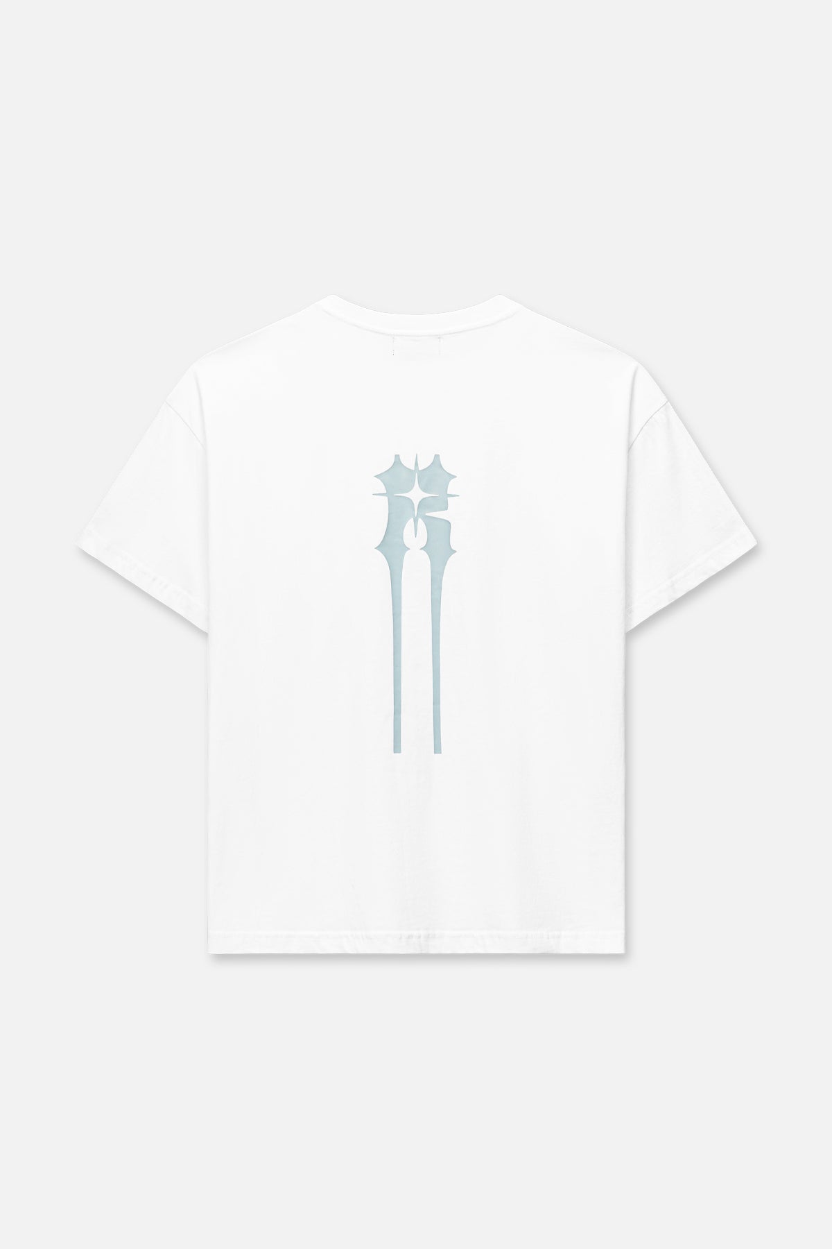 BASTIEN POCKET TEE | WHITE SPIKED R