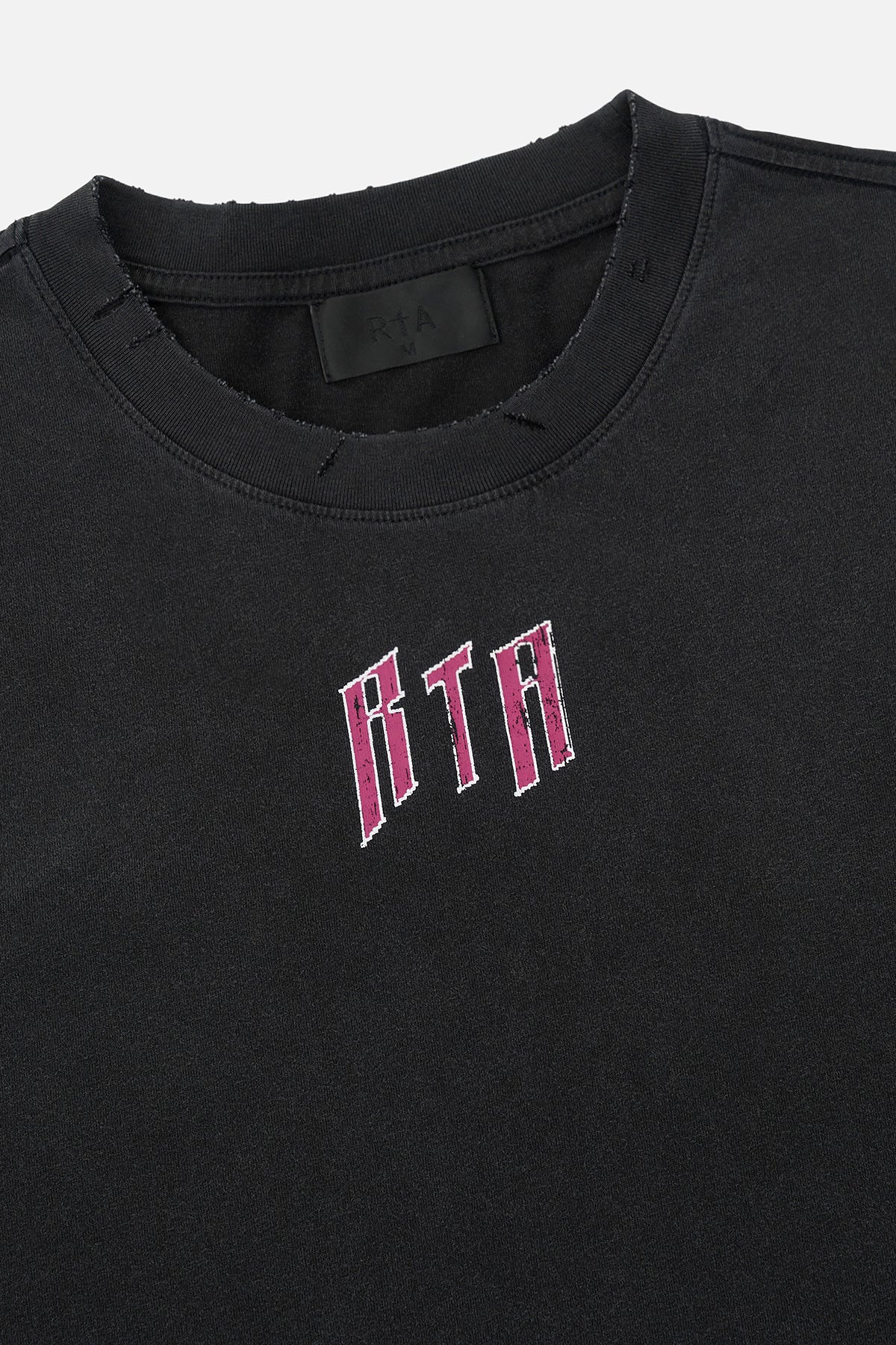 MARCEAU OVERSIZED LONG SLEEVE TEE | BLACK SCENERY