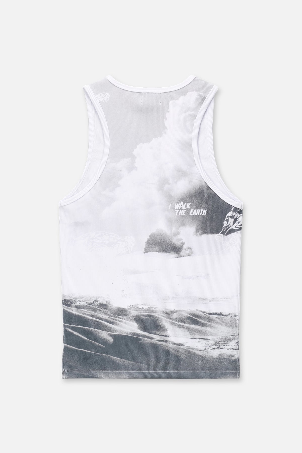 Grey Chaparral Sylvain Tank Top - Back View | RTA