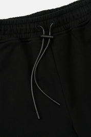 CLYDE SHORT | BLACK MIXED LOGO