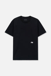 LIAM SHORT SLEEVE TEE | BLACK RAZOR TYPE