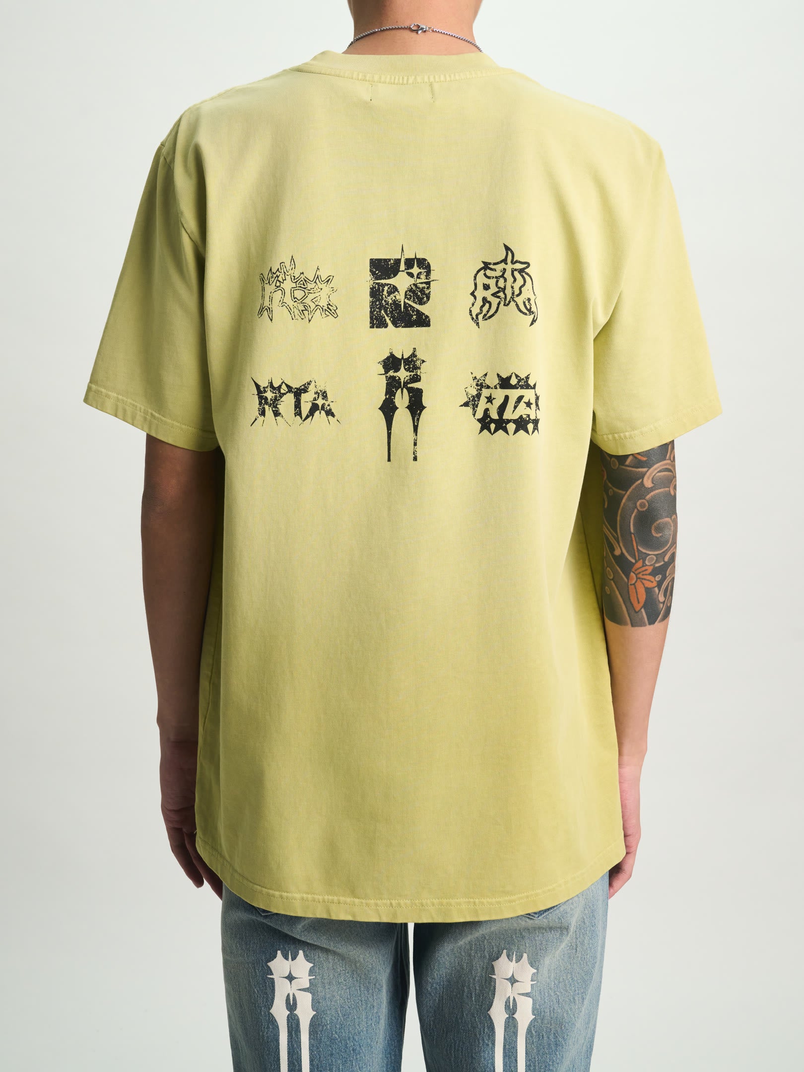 LIAM SHORT SLEEVE TEE | CITRON RAZOR TYPE