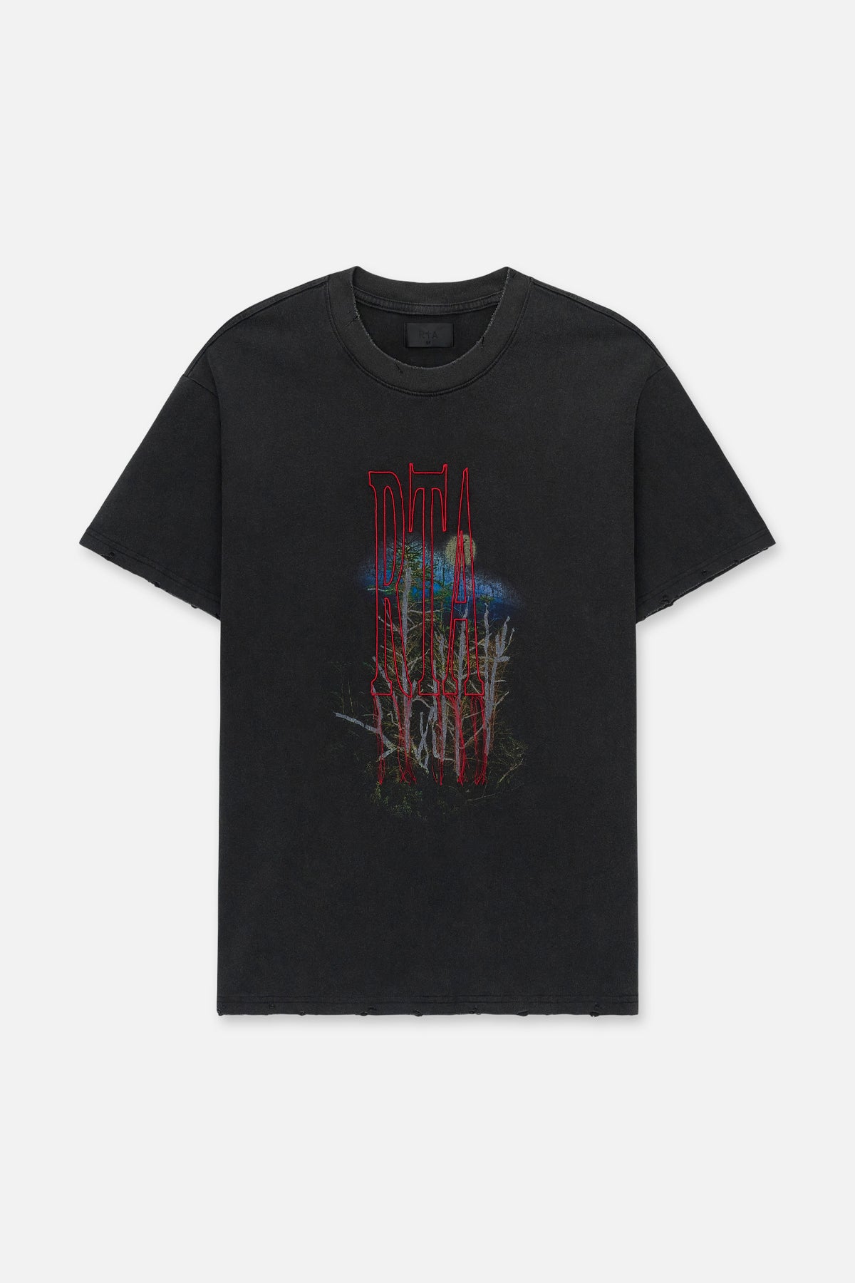 Black Forest Colin Oversized Short Sleeve Tee - Front View | RTA