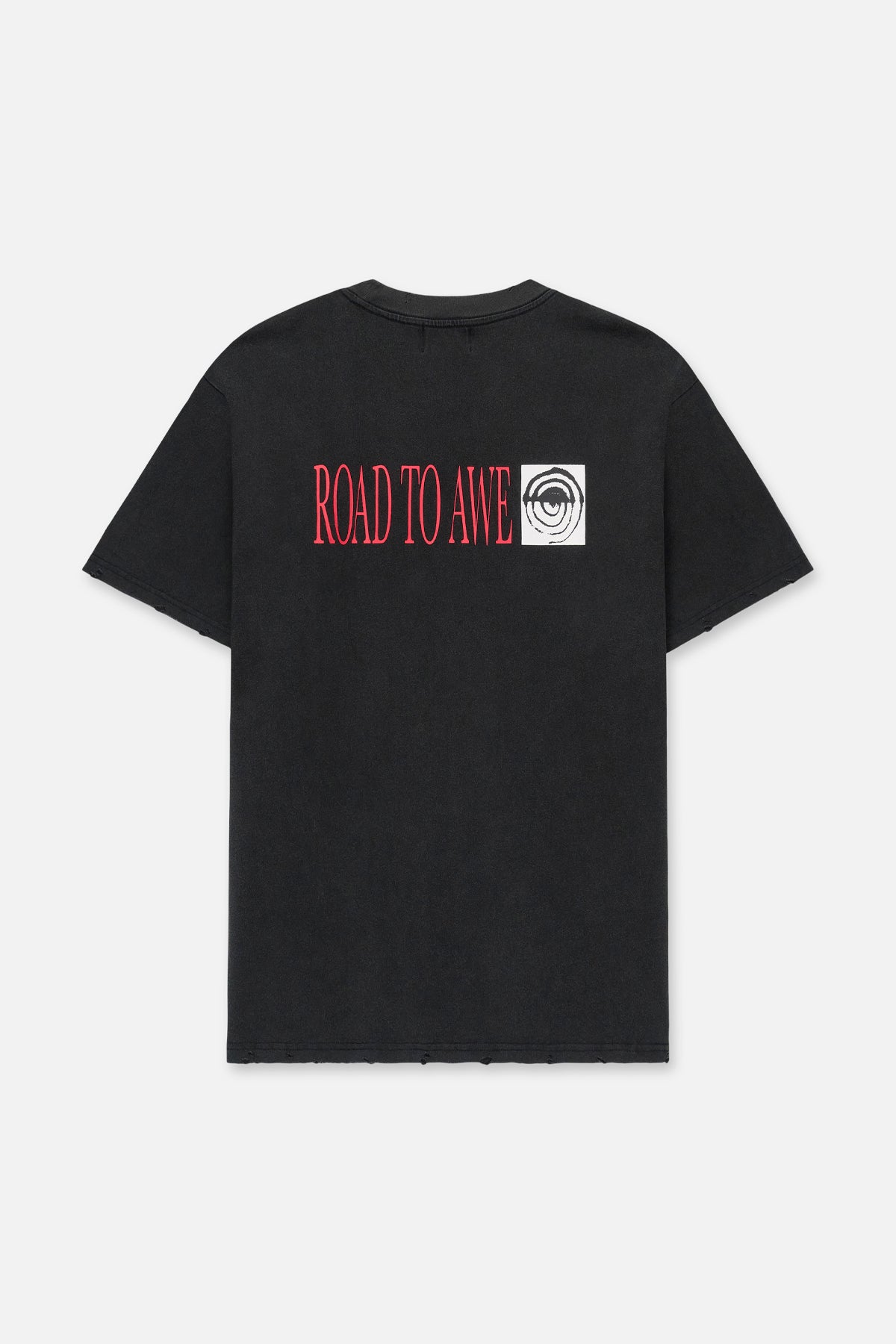 Black Forest Colin Oversized Tee with Road to Awe Back Print - Back View | RTA