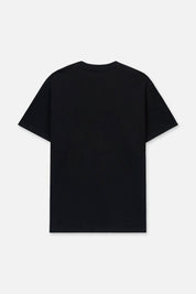 COLIN OVERSIZED SHORT SLEEVE TEE | BLACK MIXED LOGO