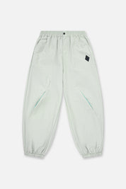 Smoke Grey Nylon Parachute Pant - Front View | RTA