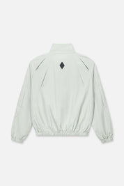 Smoke Nylon Eero Parachute Jacket - Back View, Diamond Logo Patch | RTA