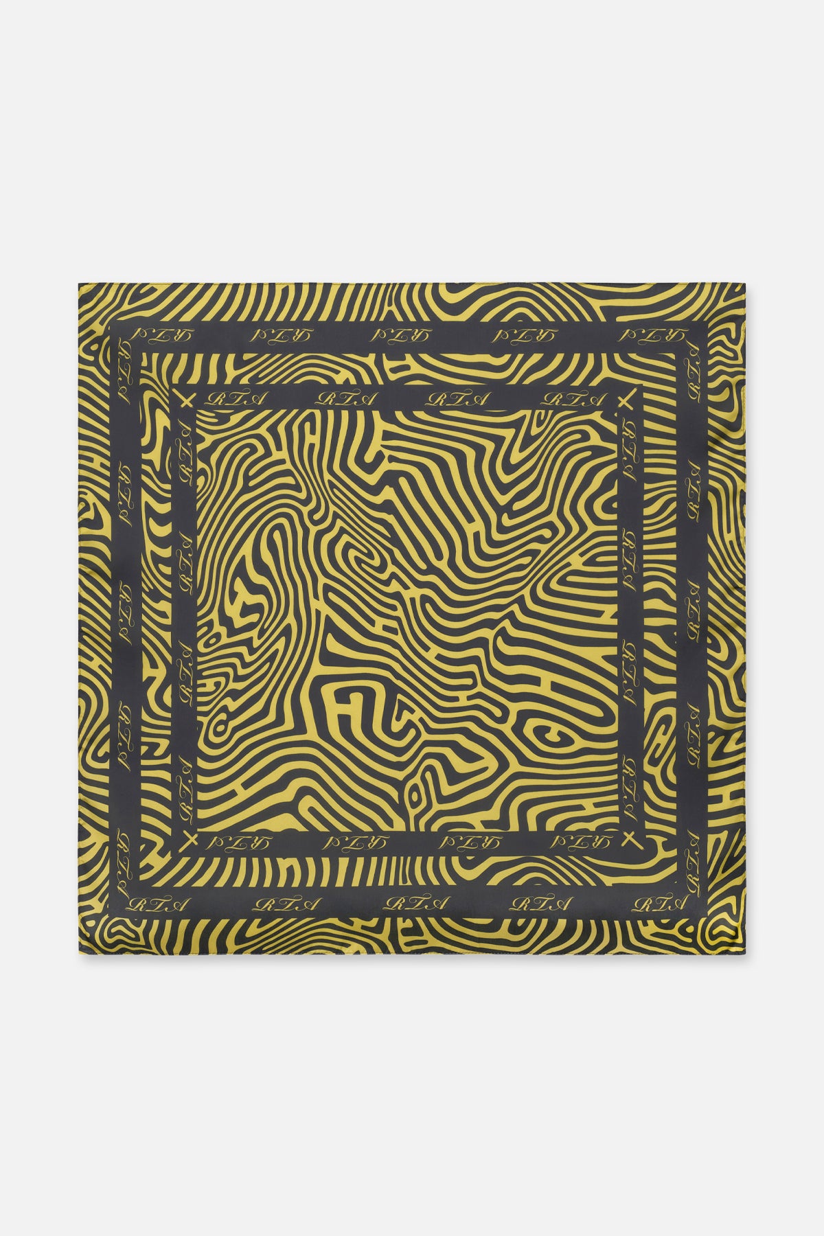 LEV BANDANA | BLACK TOPOGRAPHY