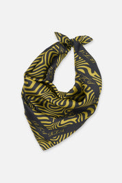 LEV BANDANA | BLACK TOPOGRAPHY