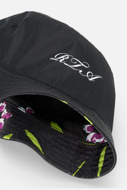 Premium Nylon Bucket Hat Interior with Cursive Logo Detail | RTA