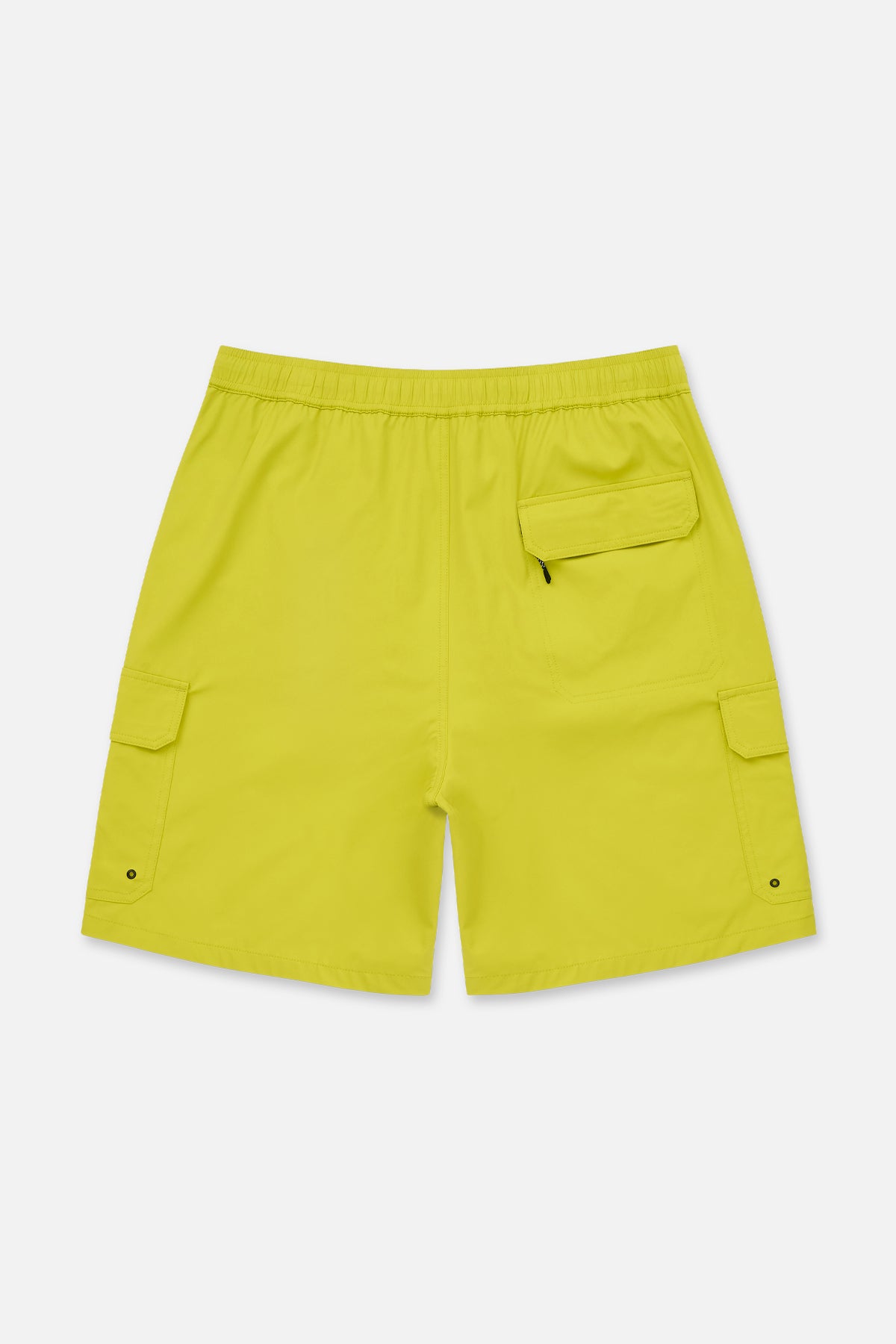 Citron Miguel Swim Trunk with Cargo Pockets - Back View | RTA